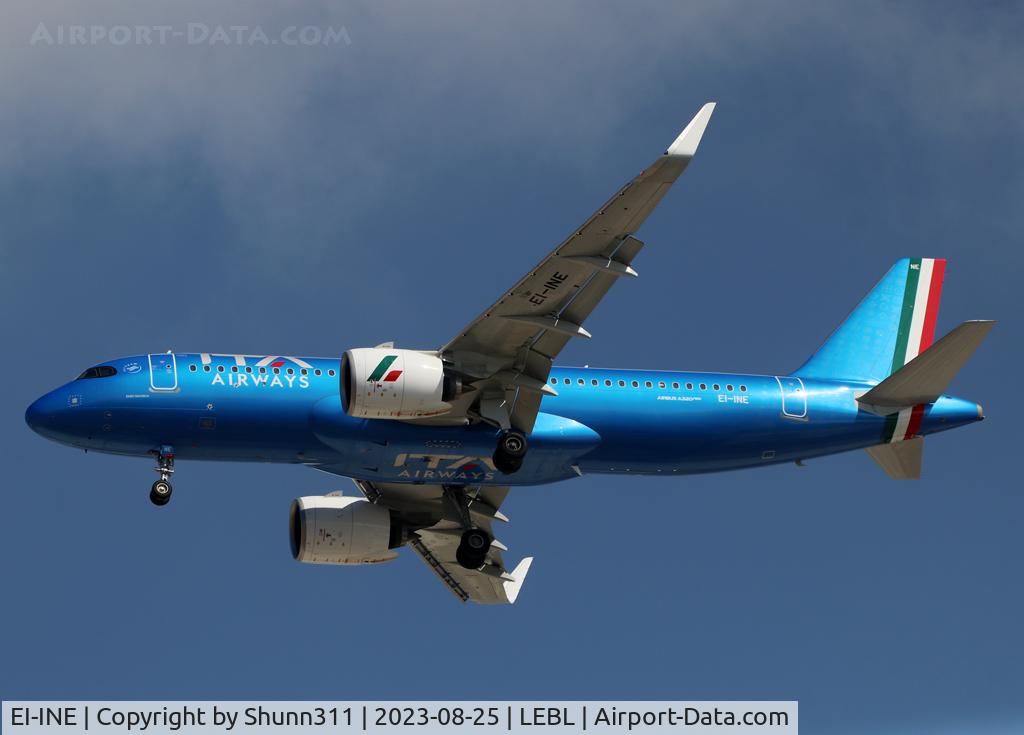 EI-INE, 2023 Airbus A320-271N C/N 11502, Landing rwy 24R