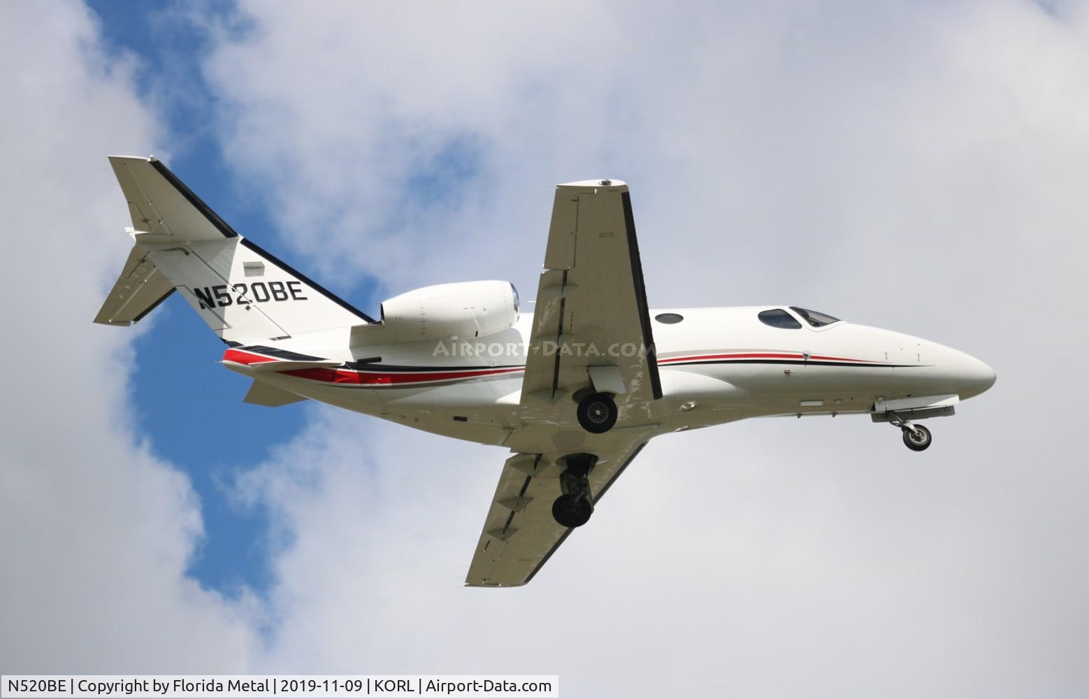 N520BE, 2009 Cessna 510 Citation Mustang C/N 510-0243, C510 zx