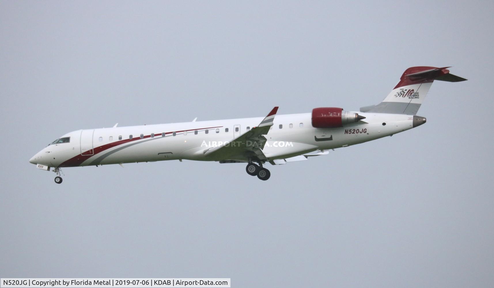 N520JG, 2002 Bombardier CRJ-701ER (CL-600-2C10) Regional Jet C/N 10052, Joe Gibbs Racing zx