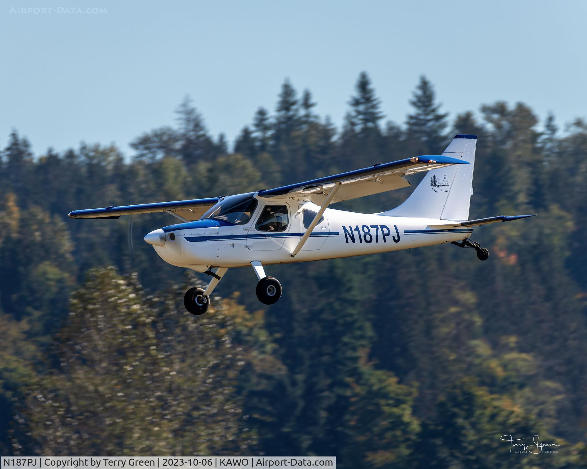 N187PJ, 2017 Glasair GS-2 Sportsman C/N 7456, KAWO