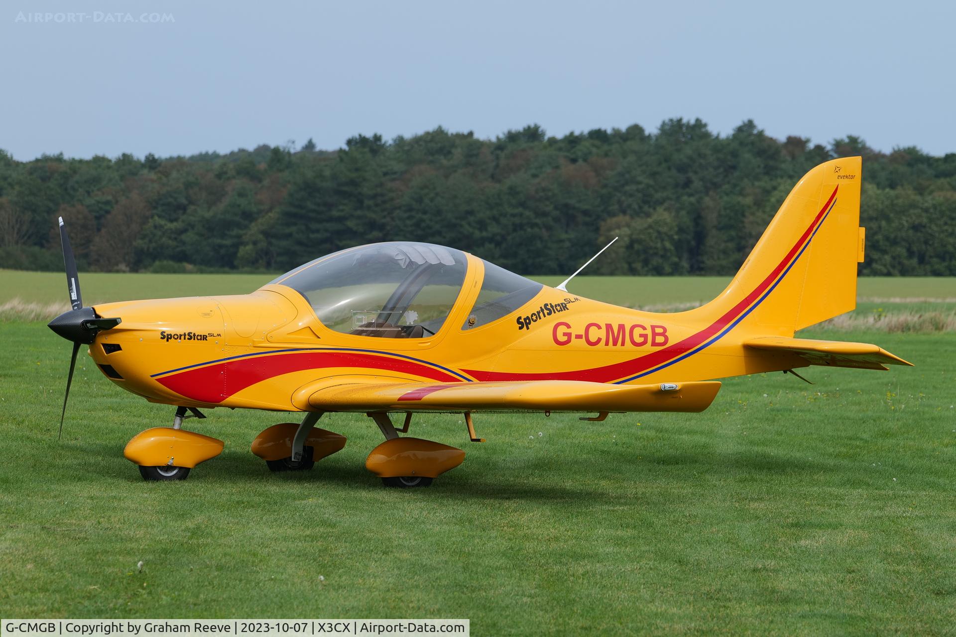 G-CMGB, 2022 Ascent Industries Sportstar SLM C/N 2022-2205, Parked at Northrepps.