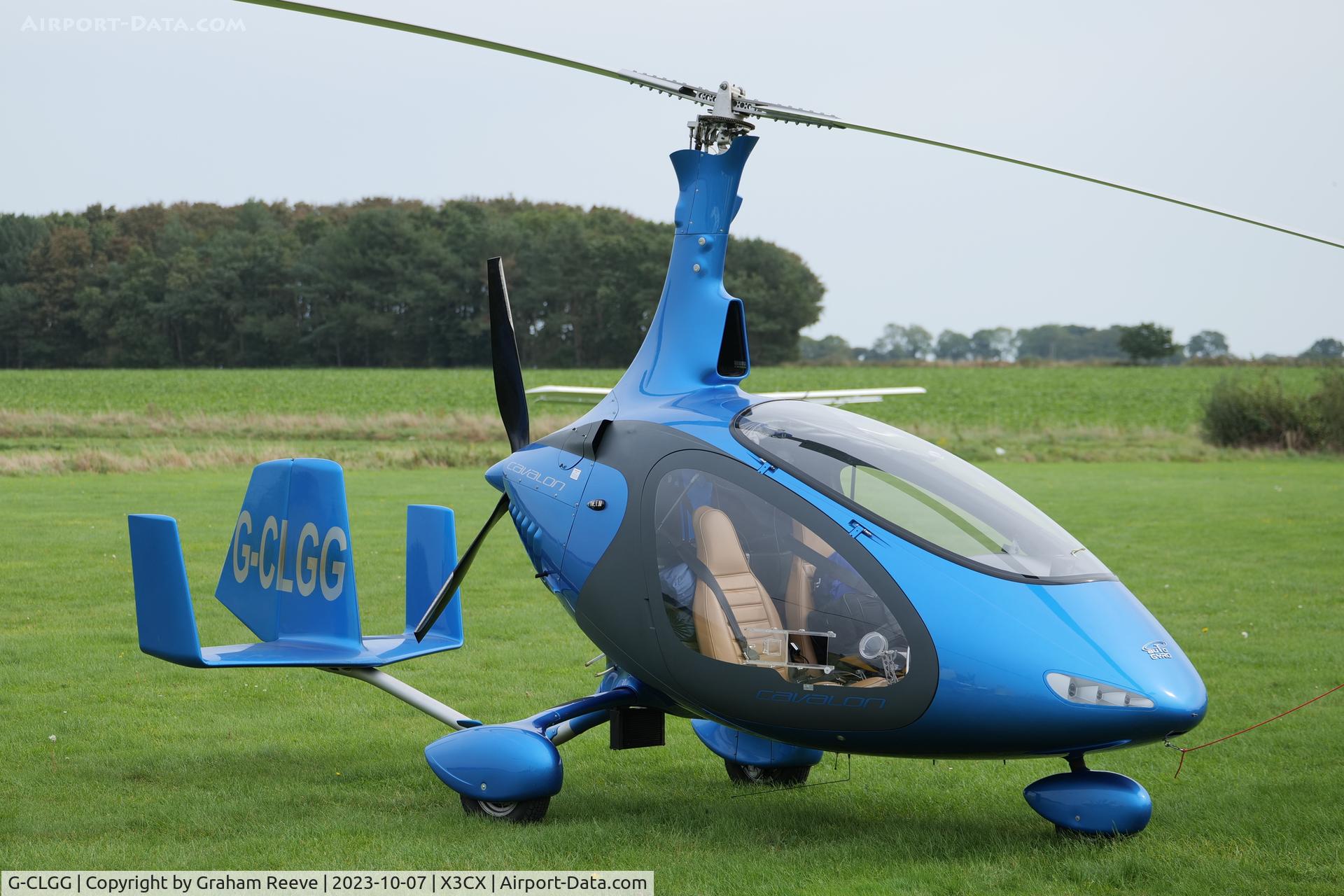 G-CLGG, 2019 RotorSport UK Cavalon C/N RSUK/CVLN/034, On the ground at Northrepps.