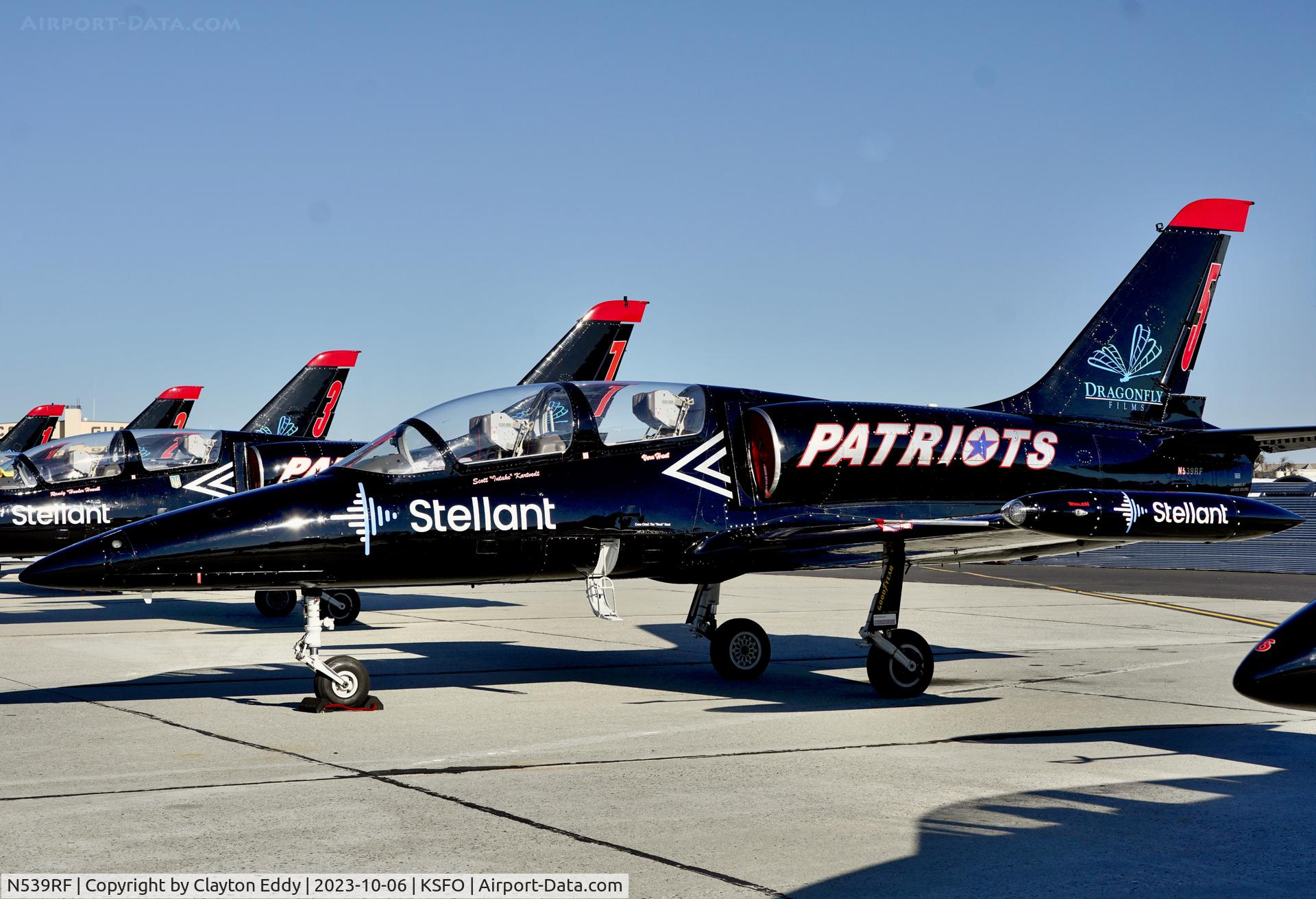 N539RF, 1980 Aero L-39 Albatros C/N 031630, SFO. Fleet Week SF. 2023.