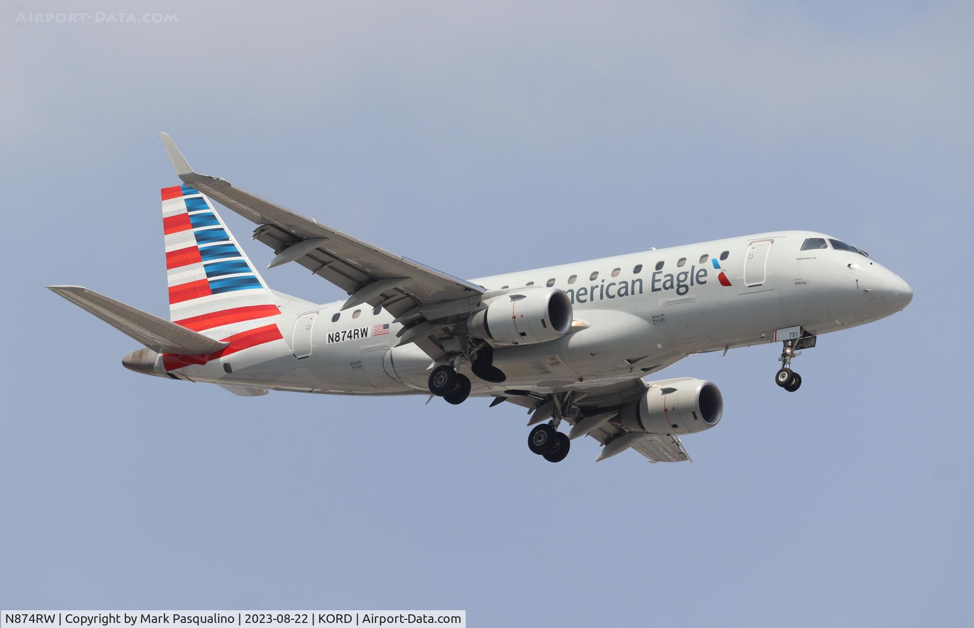 N874RW, 2006 Embraer 170SU (ERJ-170-100SU) C/N 17000148, ERJ-170-100SU