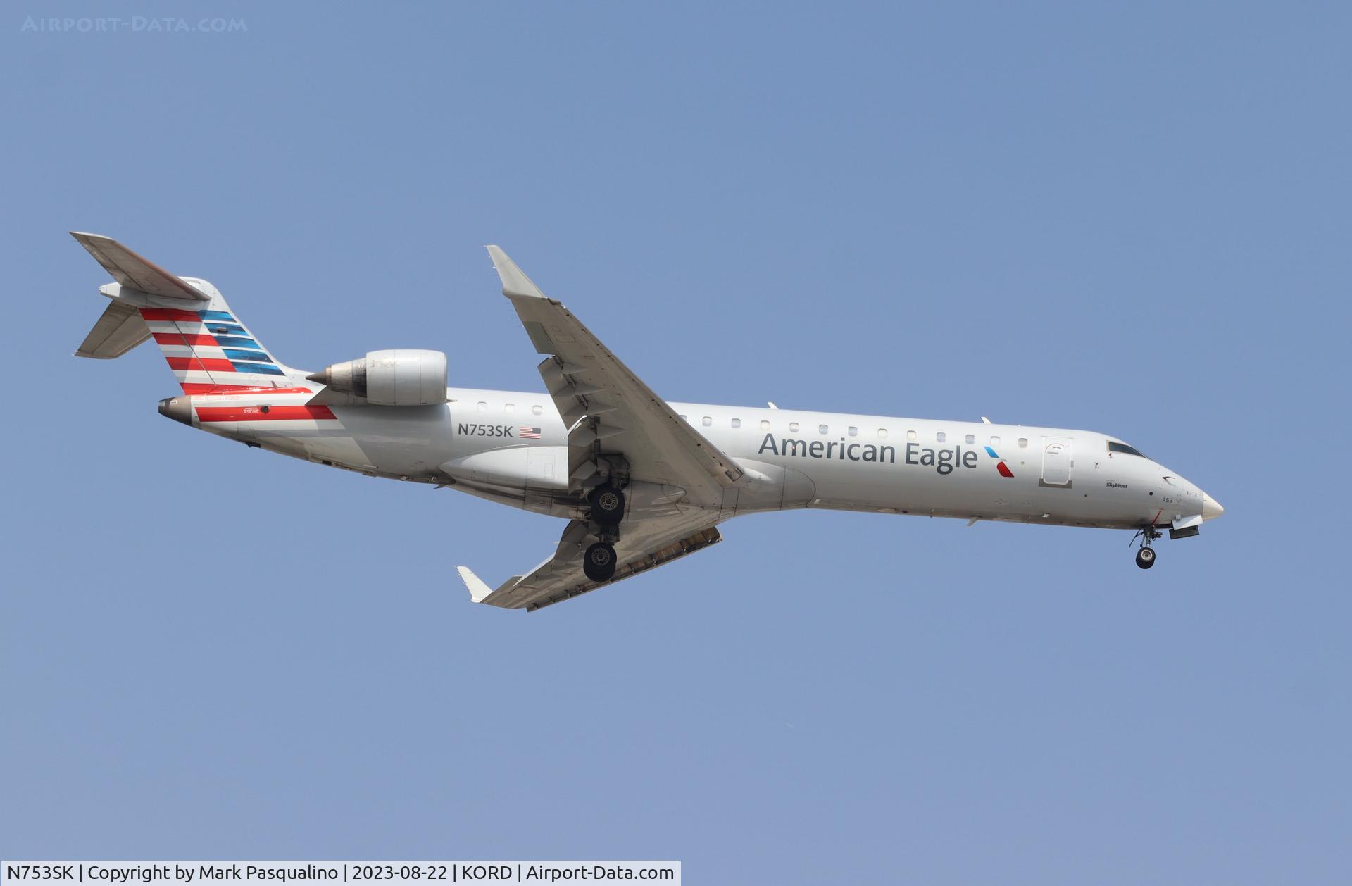 N753SK, 2005 Bombardier CRJ-701ER (CL-600-2C10) Regional Jet C/N 10214, CL-600-2C10