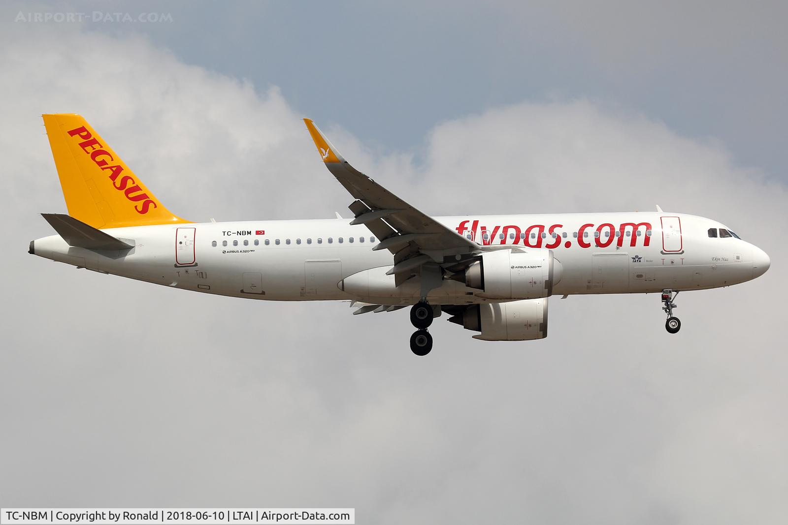 TC-NBM, 2017 Airbus A320-251N C/N 7990, at ayt