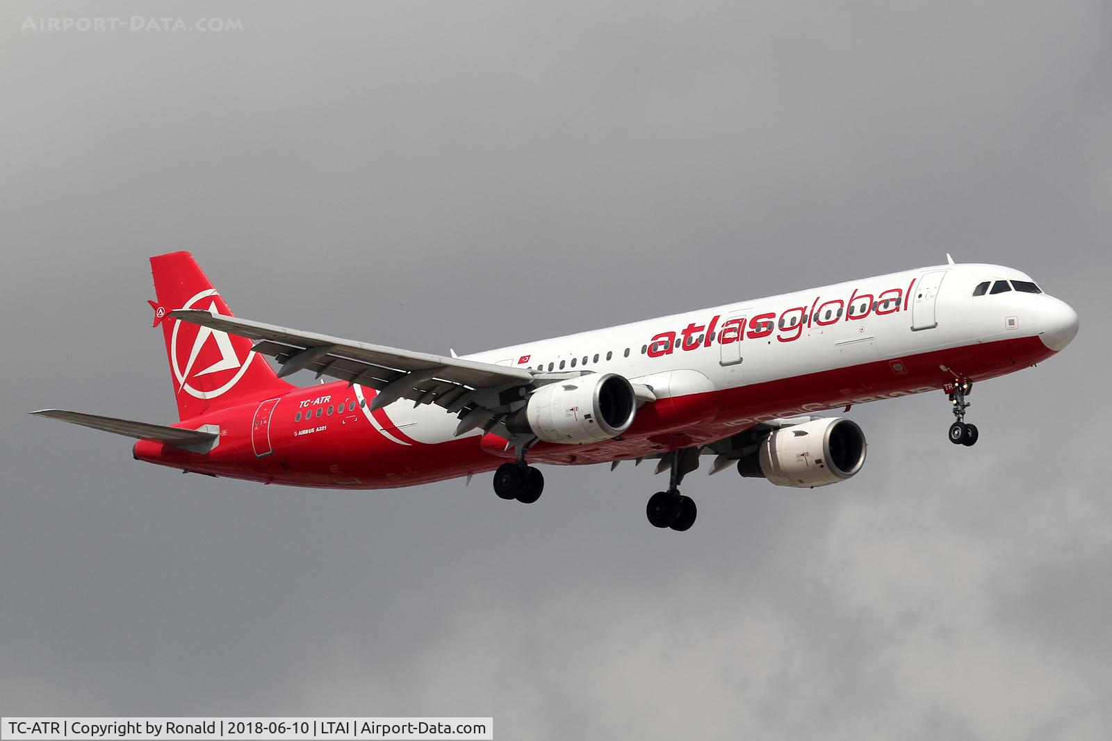 TC-ATR, 2001 Airbus A321-213 C/N 1451, at ayt