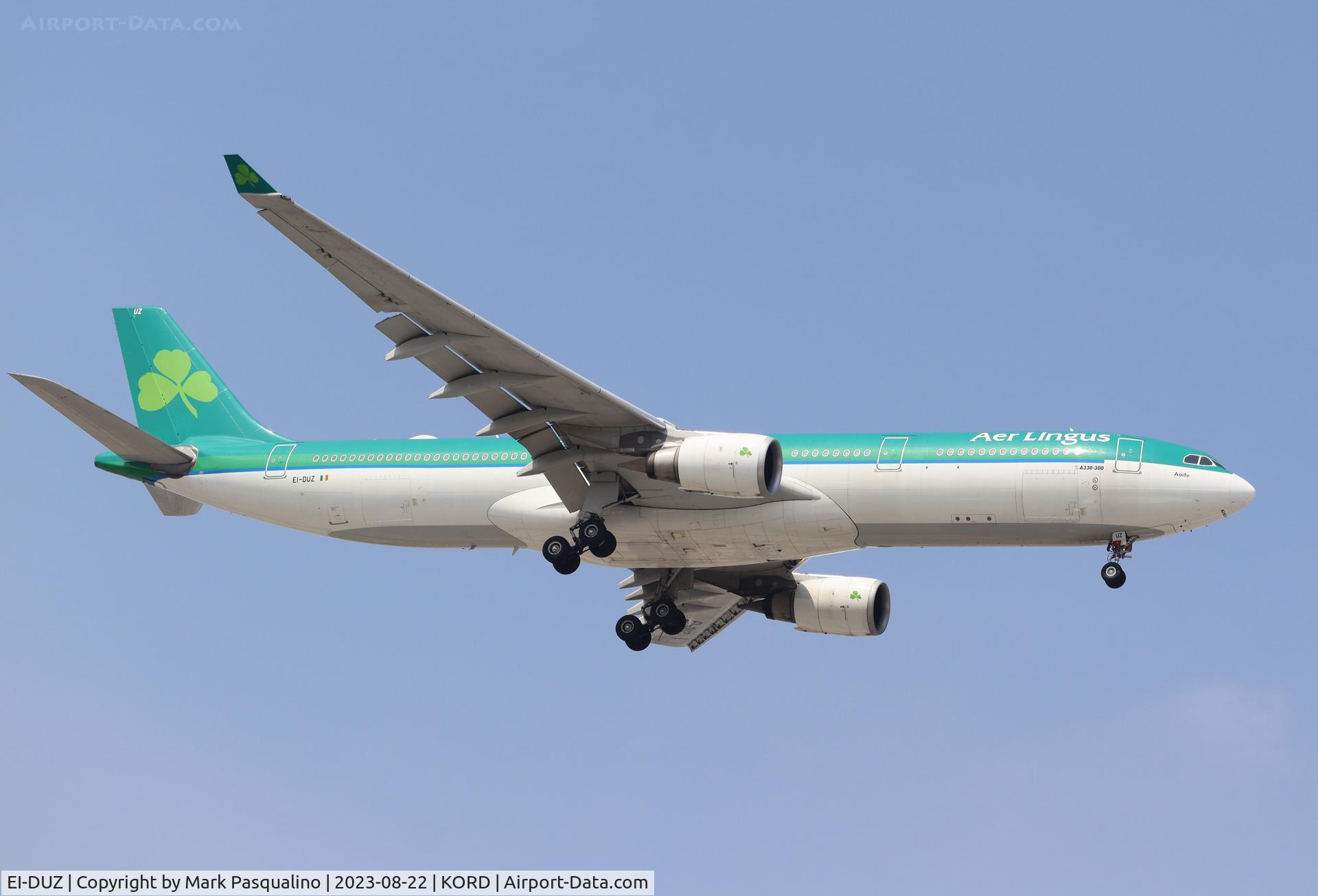 EI-DUZ, 2007 Airbus A330-302 C/N 847, Airbus A330-302