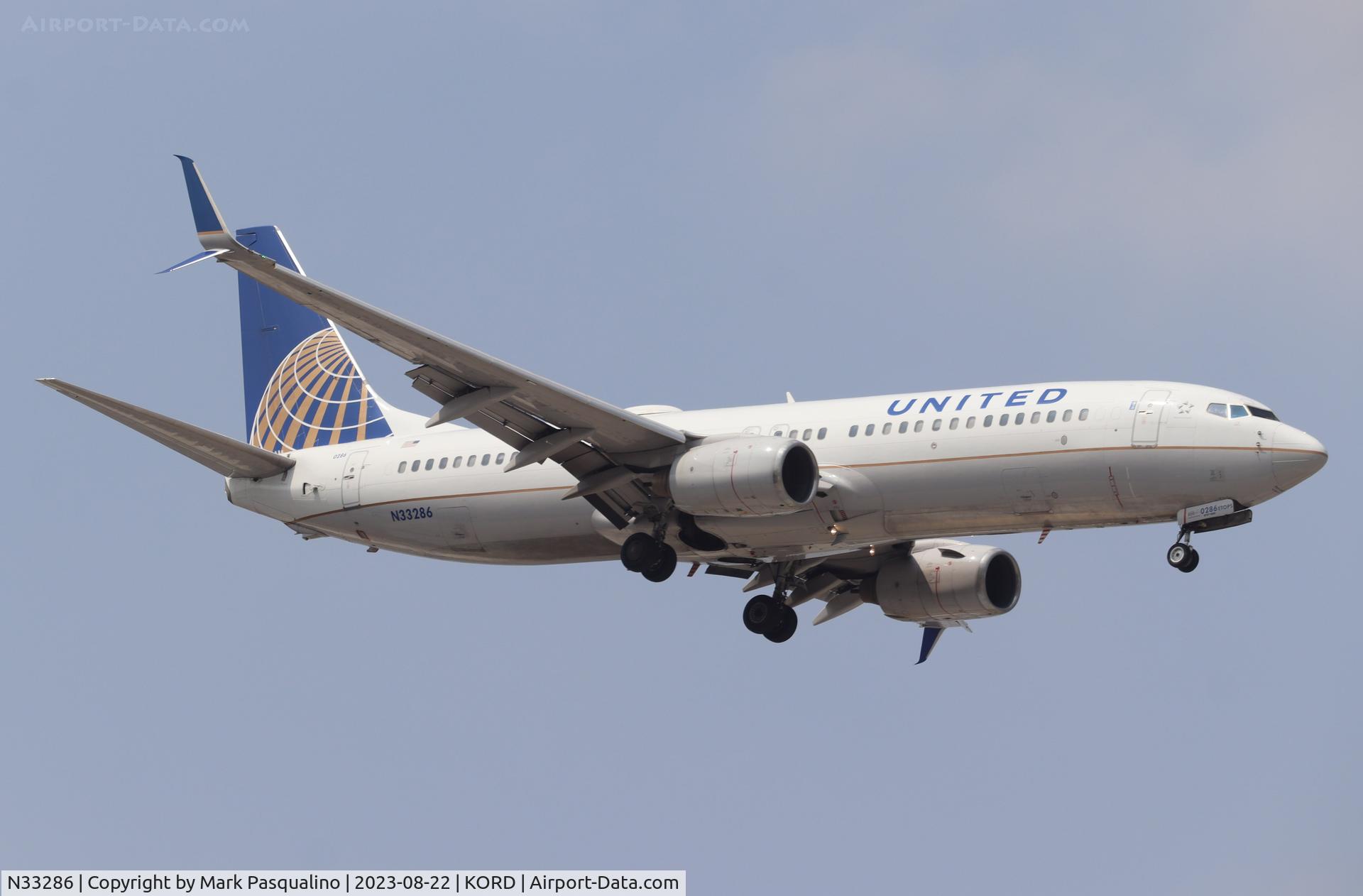 N33286, 2004 Boeing 737-824 C/N 31600, Boeing 737-824