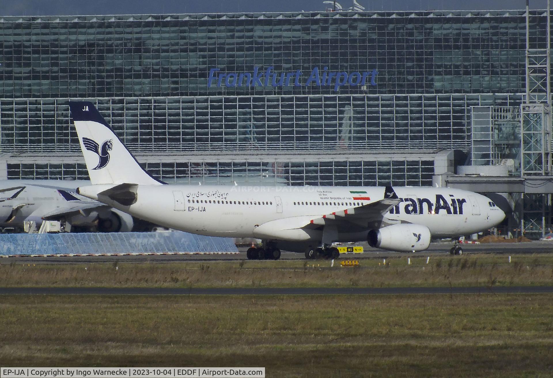 EP-IJA, 2014 Airbus A330-243 C/N 1540, Airbus A330-243 of IranAir at Frankfurt-Main airport