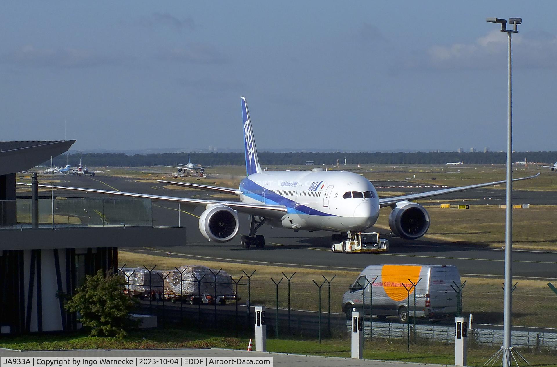 JA933A, 2020 Boeing 787-981 Dreamliner C/N 61524, Boeing 787-981 of ANA All Nippon Airways at Frankfurt-Main airport