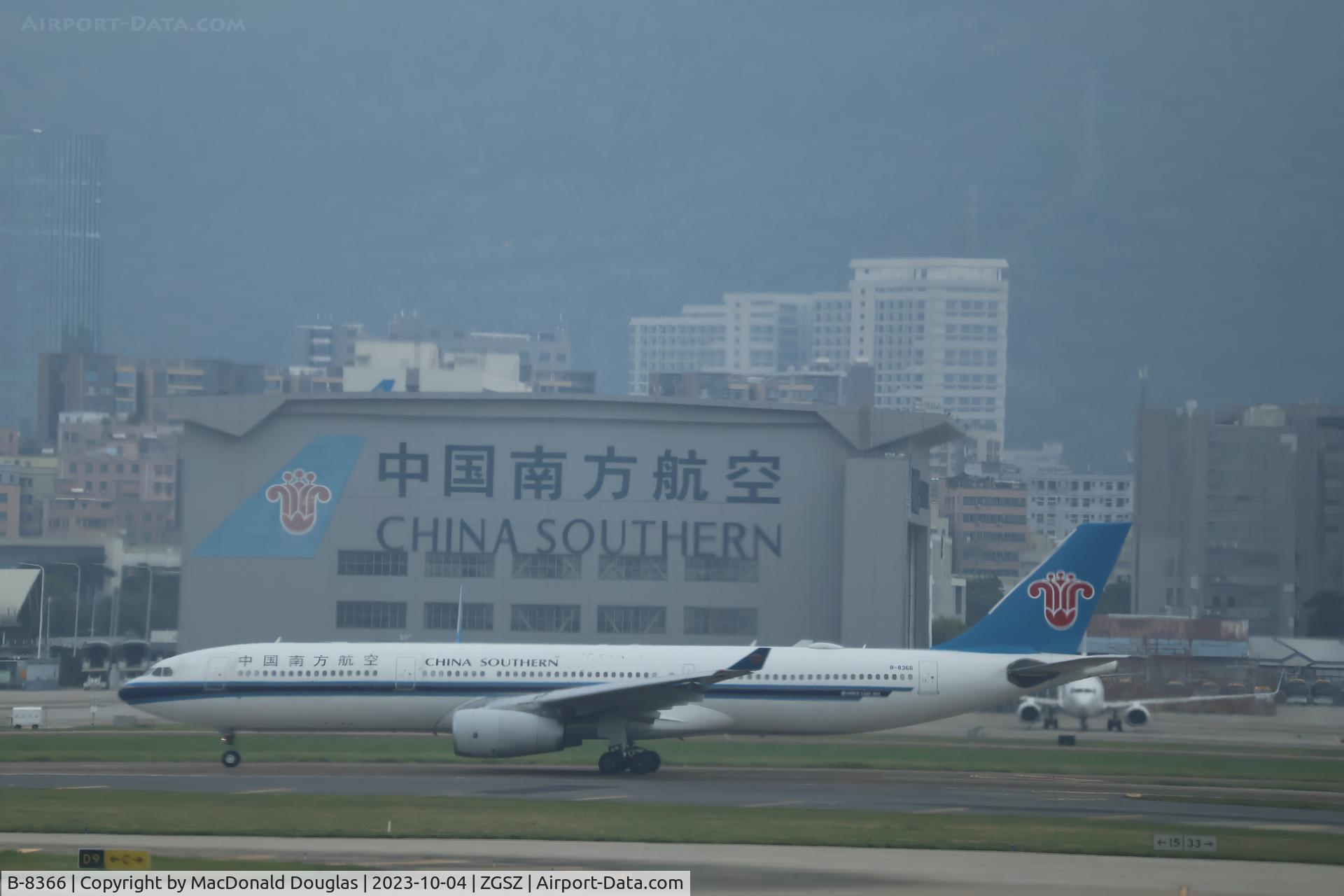 B-8366, Airbus A340-343 C/N 1826, SZX/ZGSZ