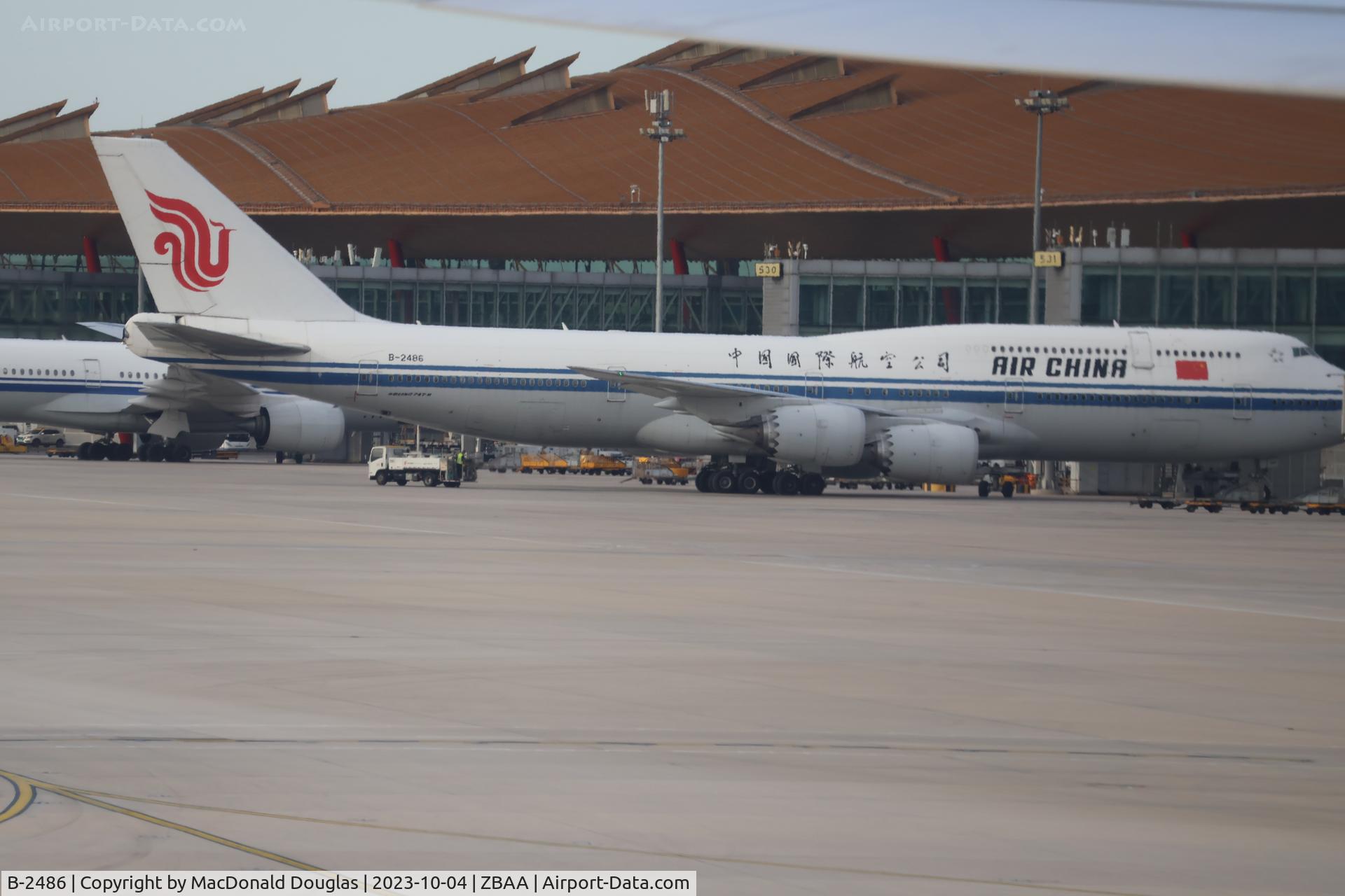B-2486, 2014 Boeing 747-89L C/N 41192, PEK/ZBAA