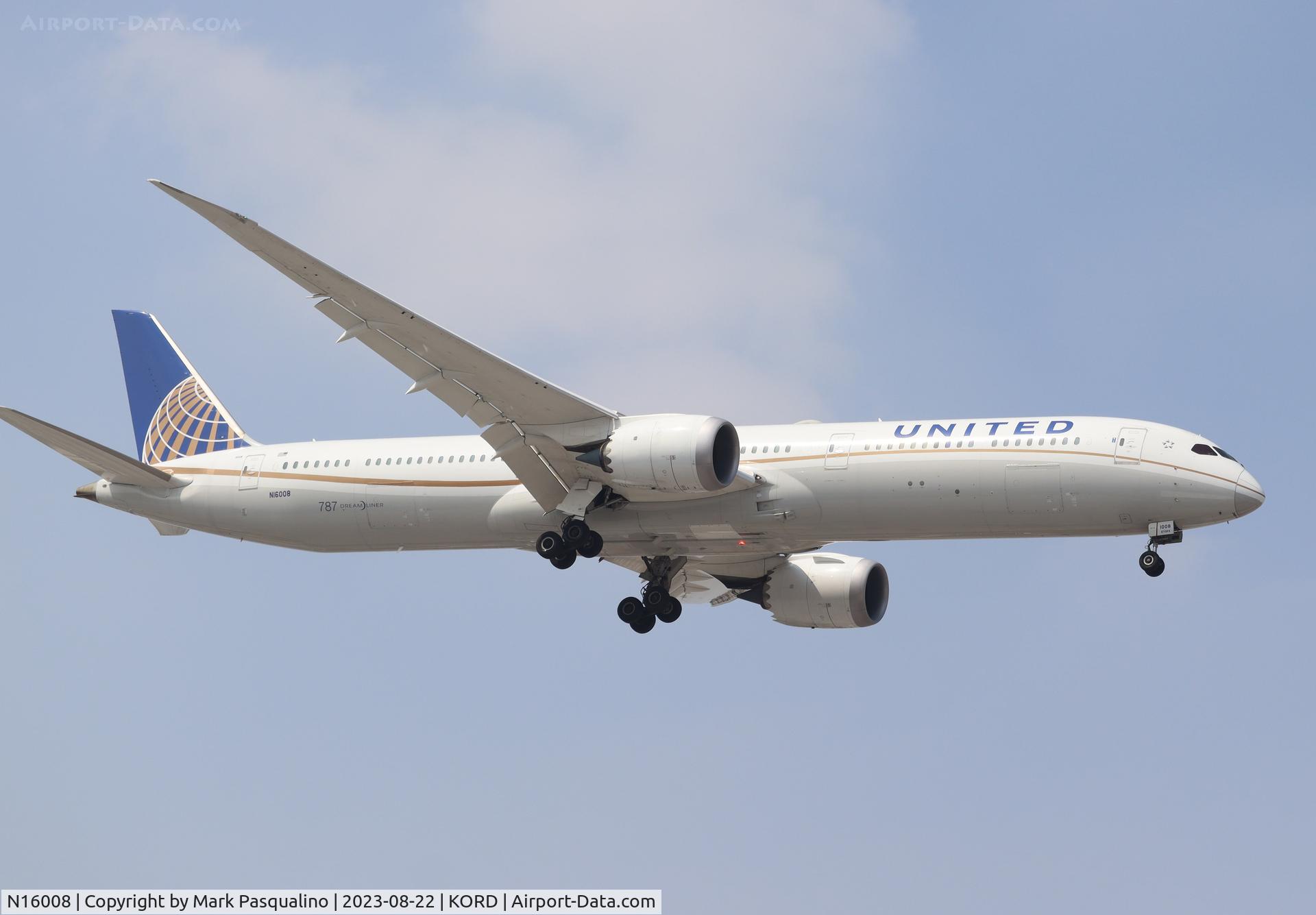 N16008, 2019 Boeing 787-10 Dreamliner C/N 60138, Boeing 787-10