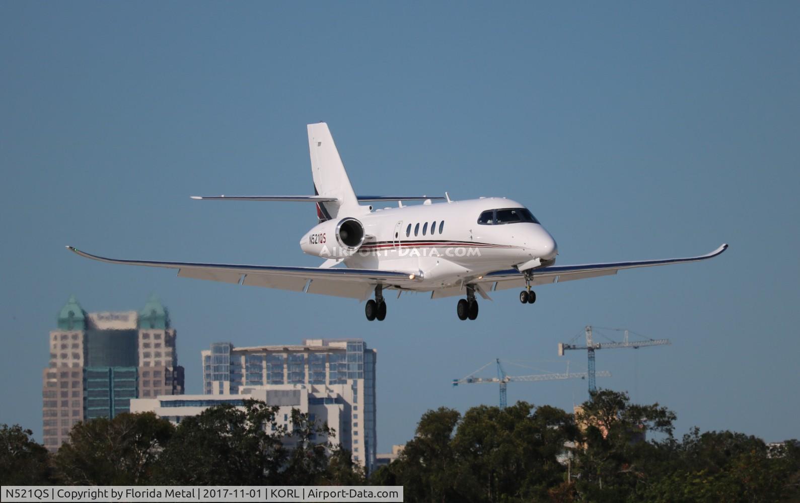 N521QS, 2016 Cessna 680A Citation Latitude C/N 680A-0058, C680A zx