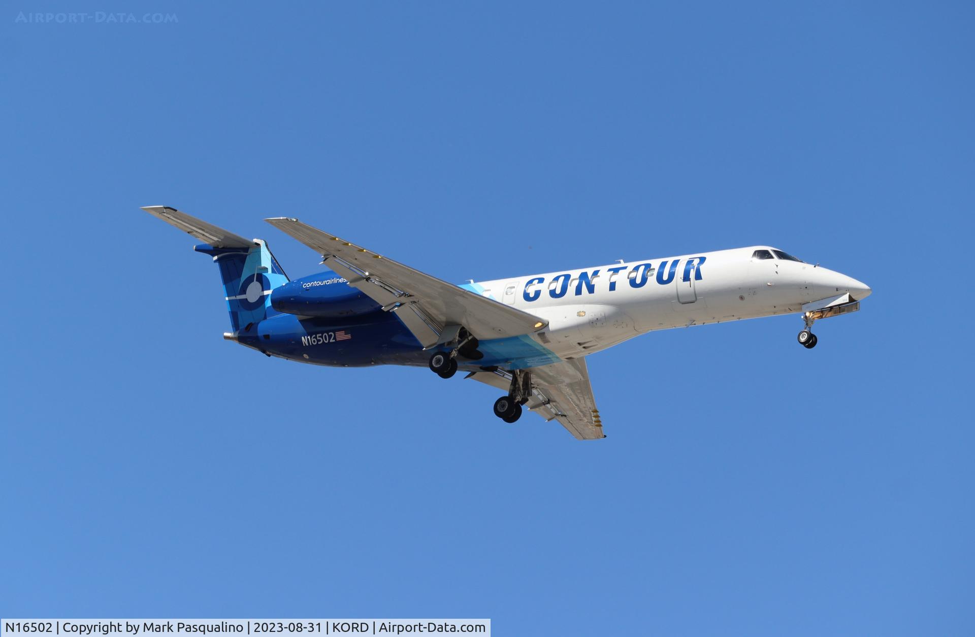 N16502, 1999 Embraer ERJ-135ER (EMB-135ER) C/N 145166, EMB-135ER