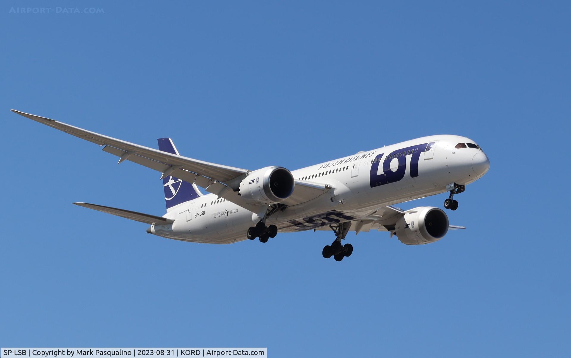 SP-LSB, 2018 Boeing 787-9 Dreamliner C/N 38084, Boeing 787-9