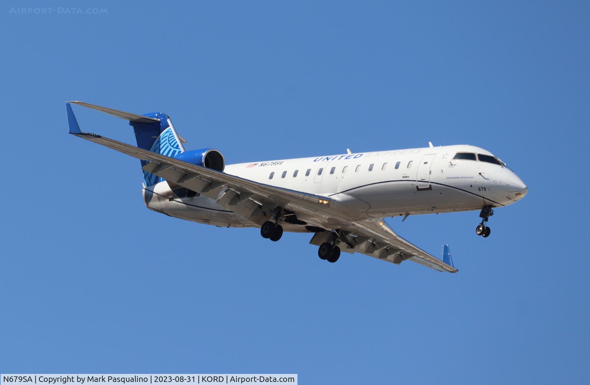 N679SA, 2002 Canadair CL-600-2B19 Regional Jet CRJ-200ER C/N 7652, CL-600-2B19