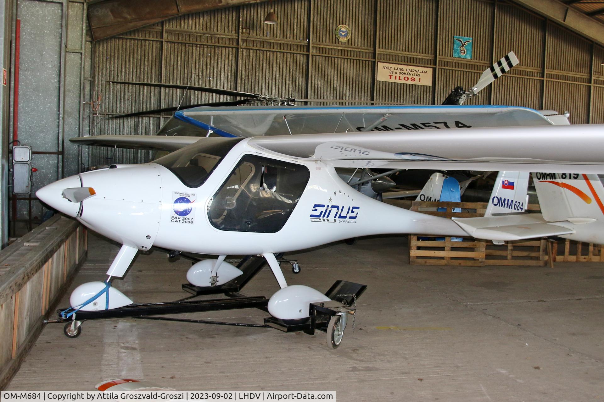 OM-M684, Pipistrel Sinus 912 C/N 061V912, LHDV - Dunaújváros-Kisapostag Airport, Hungary