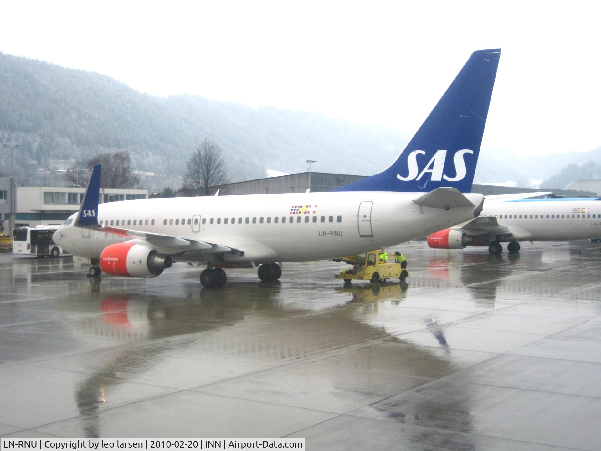 LN-RNU, 2009 Boeing 737-783 C/N 34548, Innsbruck 20.2.2010