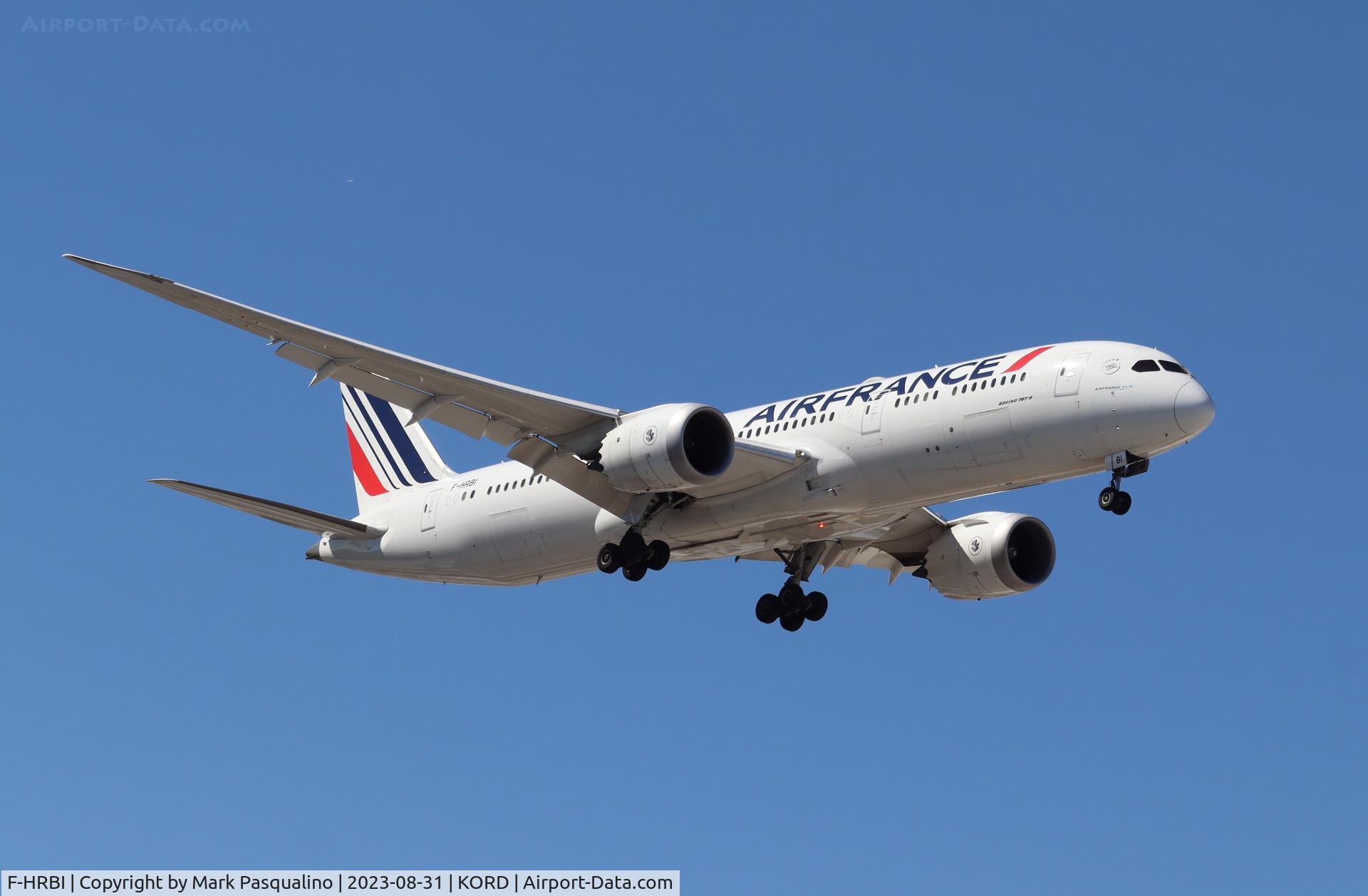 F-HRBI, 2019 Boeing 787-9 Dreamliner C/N 42493, Boeing 787-9