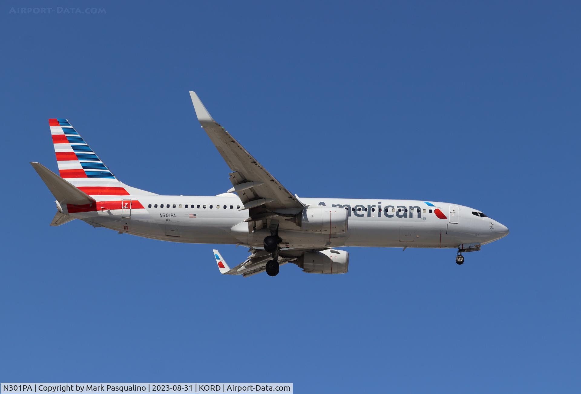N301PA, 2016 Boeing 737-800 C/N 31255, Boeing 737-823
