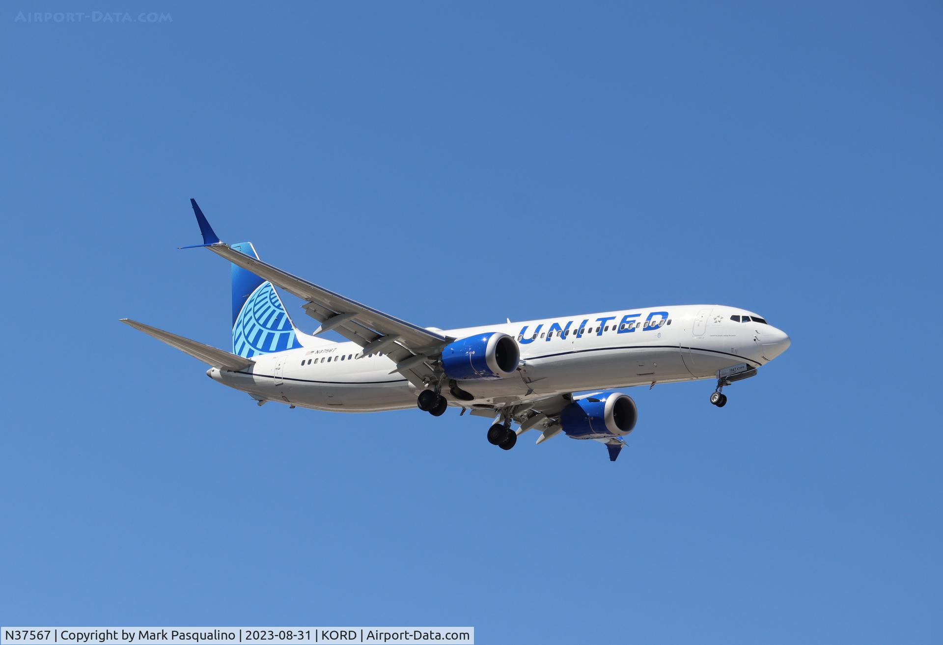 N37567, 2023 Boeing 737-9 MAX C/N 67190, Boeing 737-9 MAX