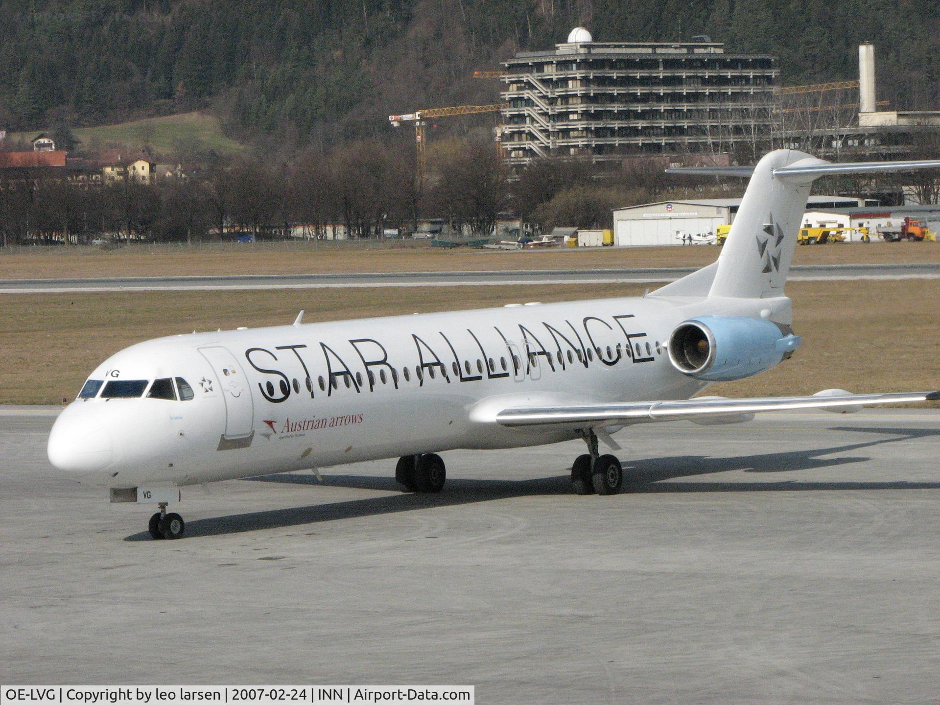 OE-LVG, 2006 Airbus A319-111 C/N 2744, Innsbruck 24.2.2007
