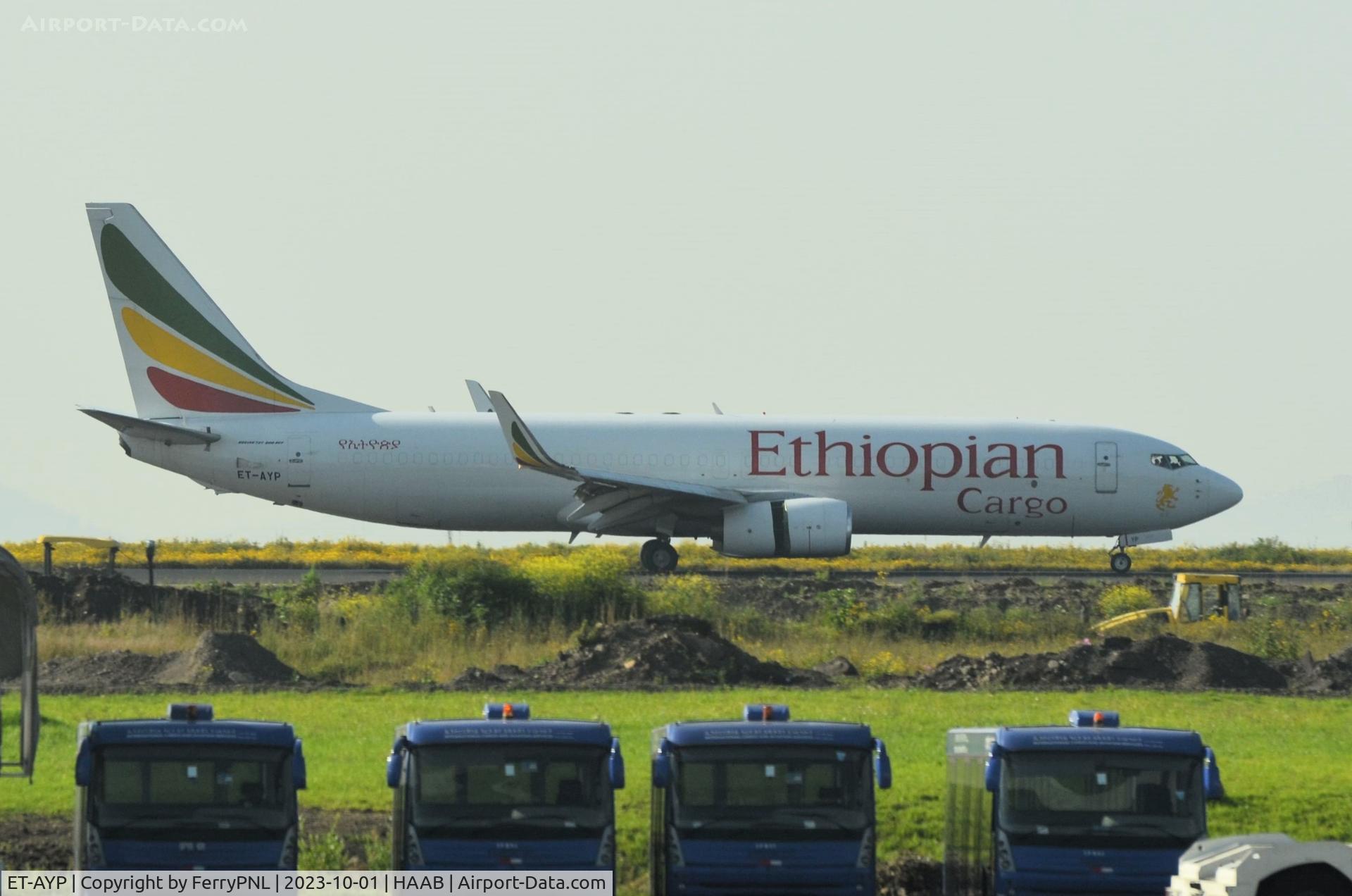 ET-AYP, 2007 Boeing 737-86N(BCF) C/N 35212, Boeing Converted Freighter, former Shanghai Airlines B-5330