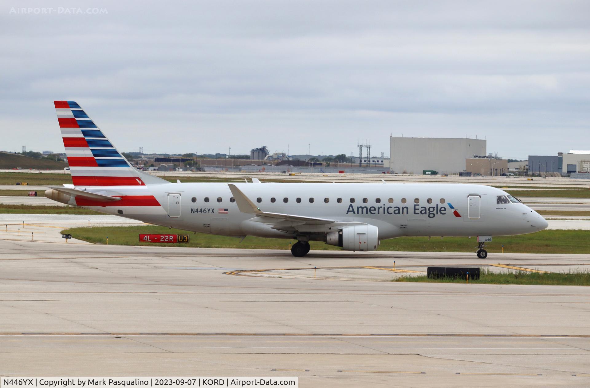 N446YX, 2015 Embraer 175LR (ERJ-170-200LR) C/N 17000457, ERJ-170-200LR