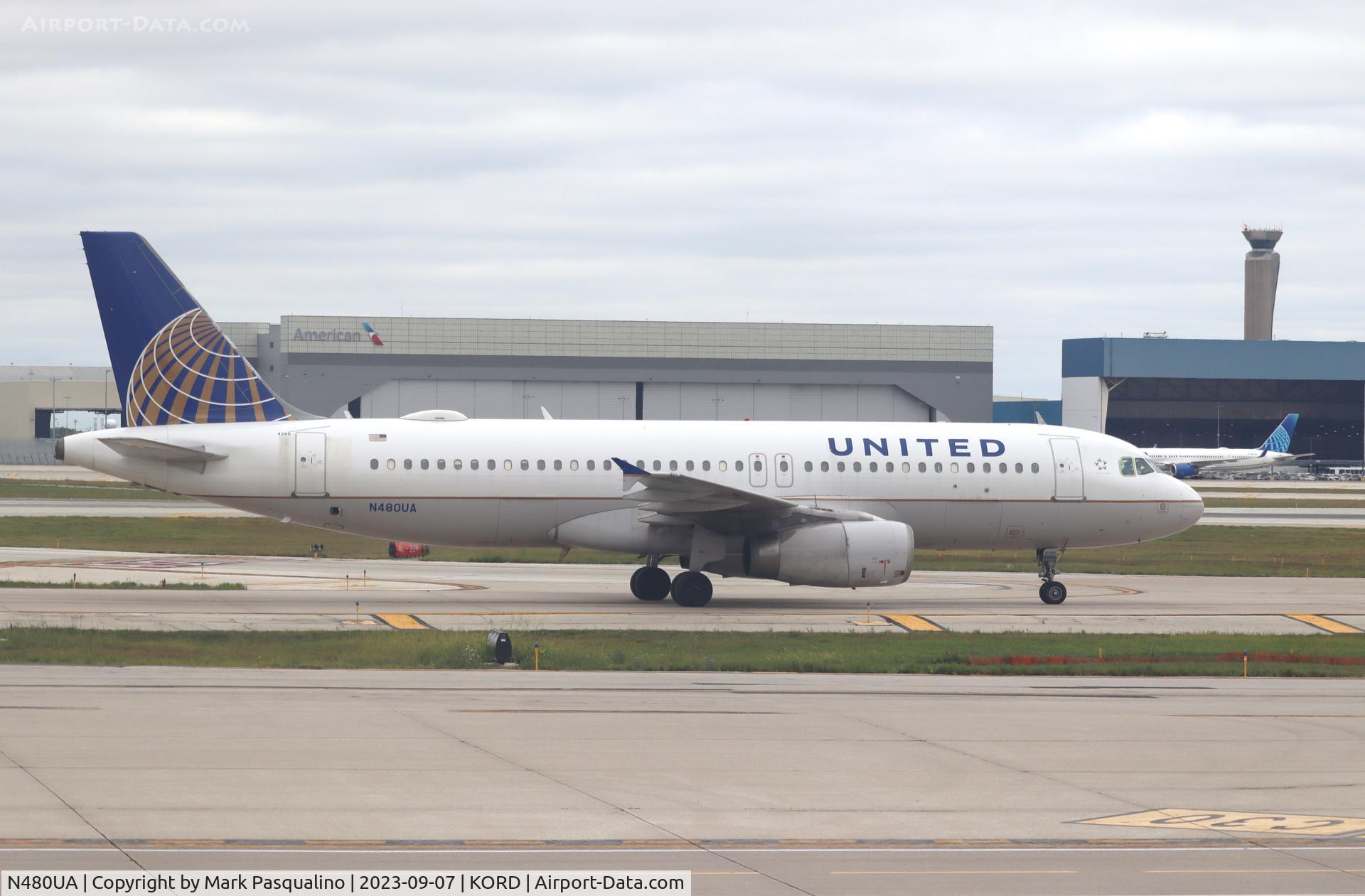 N480UA, 2001 Airbus A320-232 C/N 1555, Airbus A320-232