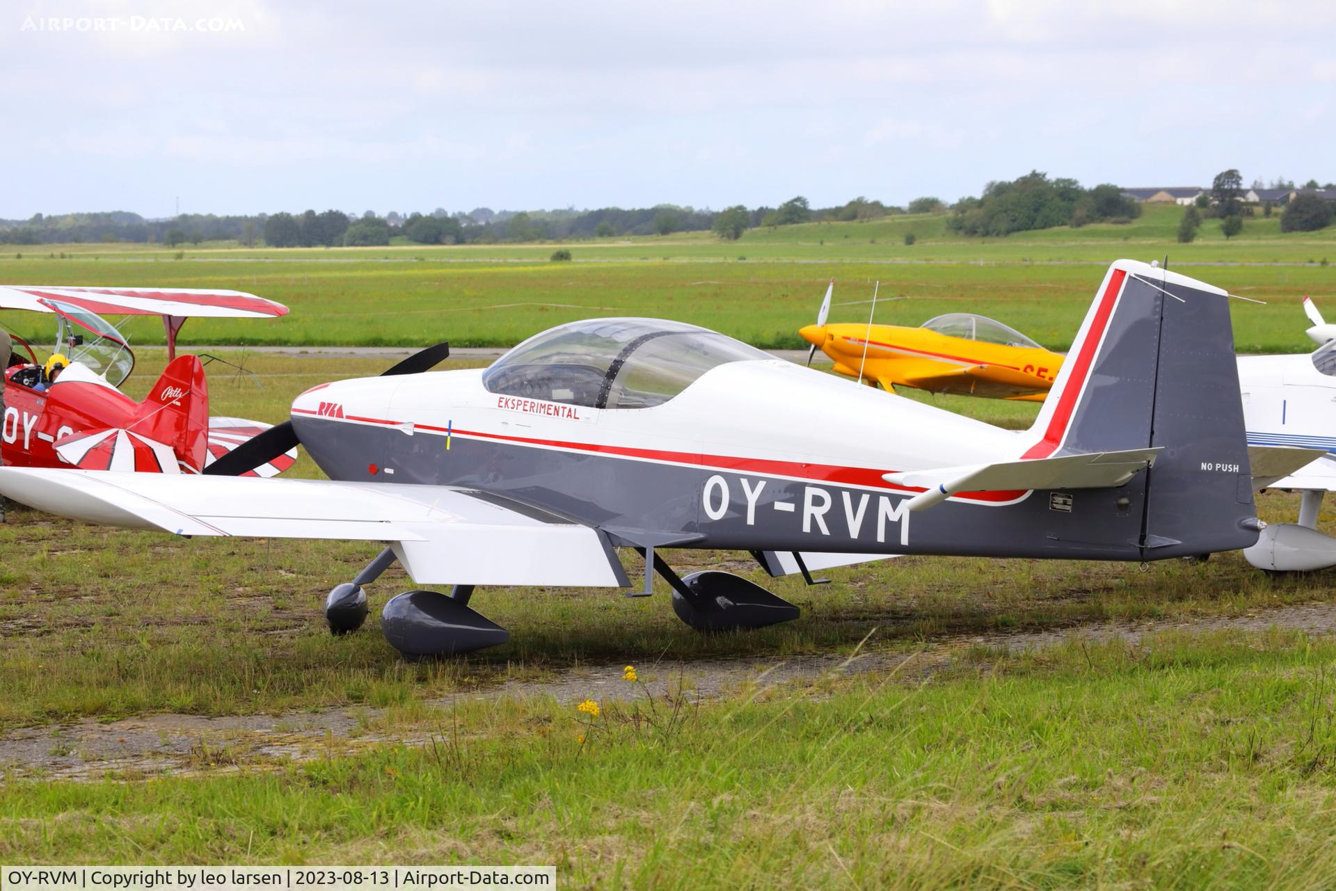 OY-RVM, 2017 Van's RV-6A C/N 23016, Værløse 13.8.2023