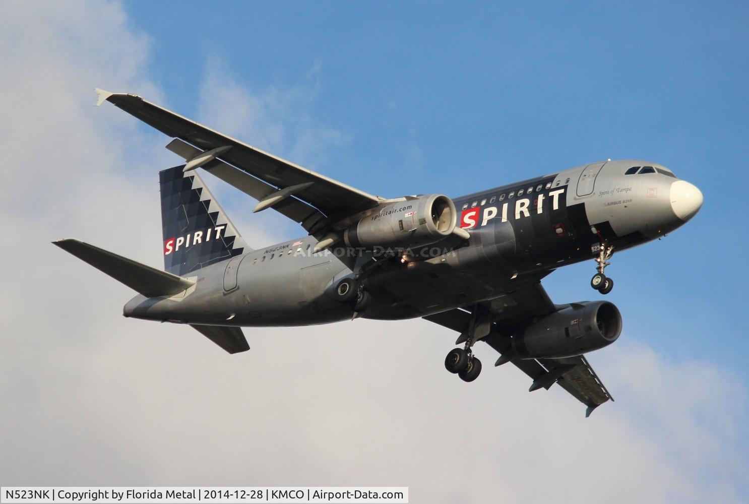 N523NK, 2006 Airbus A319-132 C/N 2898, NKS A319 silver zx
