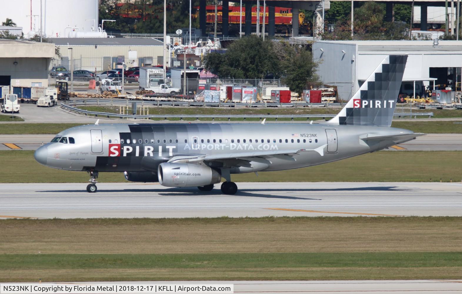N523NK, 2006 Airbus A319-132 C/N 2898, NKS A319 silver zx
