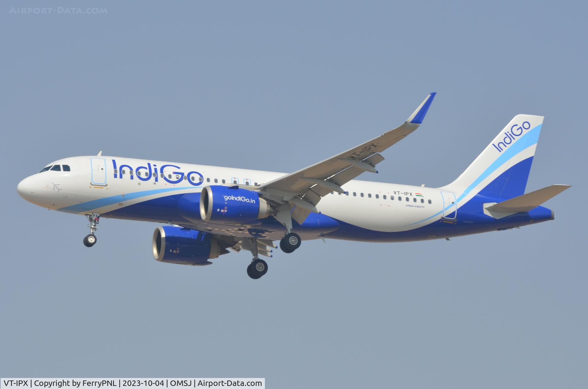 VT-IPX, 2023 Airbus A320-251N C/N 11566, Landing of IndiGo A320Neo