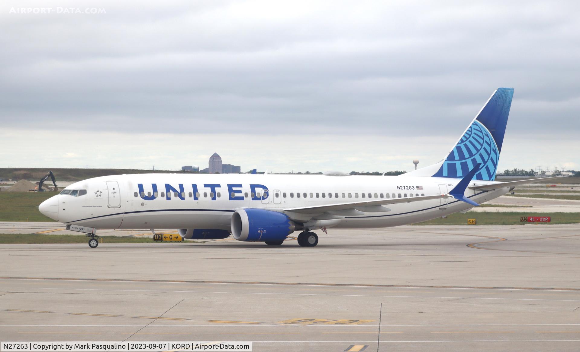 N27263, 2021 Boeing 737-8 MAX C/N 66595, Boeing 737-8 MAX