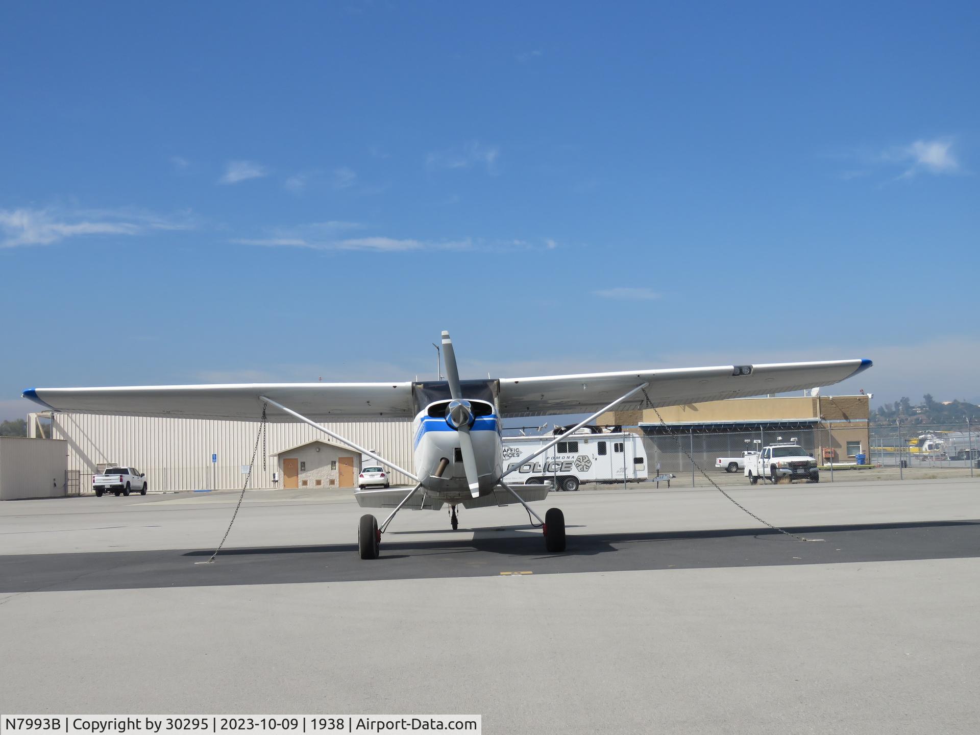 N7993B, 1957 Cessna 172 C/N 29793, Cont Motor O-300