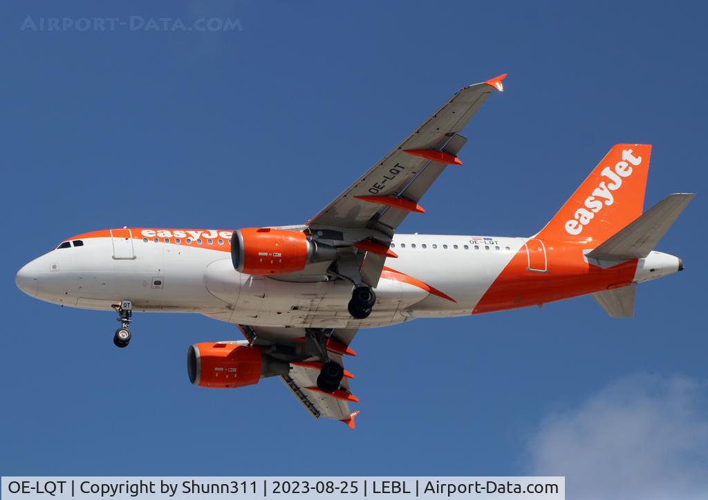 OE-LQT, 2007 Airbus A319-111 C/N 3053, Landing rwy 24R