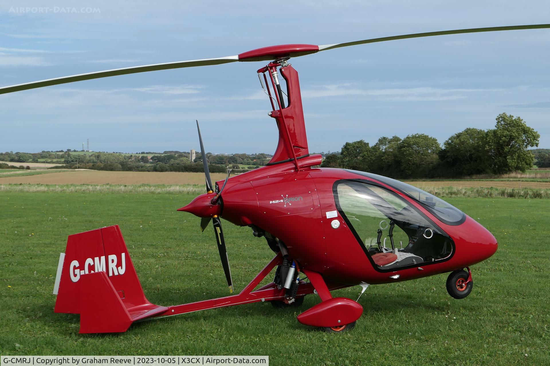 G-CMRJ, 2023 Magni M24C Plus C/N 24-23-4626, Parked at Northrepps.