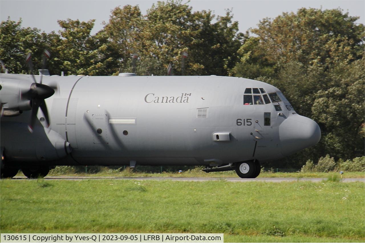 130615, 2012 Lockheed Martin CC-130J-30 Hercules C/N 382-5688, Lockheed Martin CC-130J-30 Hercules, Taxiing  rwy 25L, Brest-Bretagne Airport (LFRB-BES)