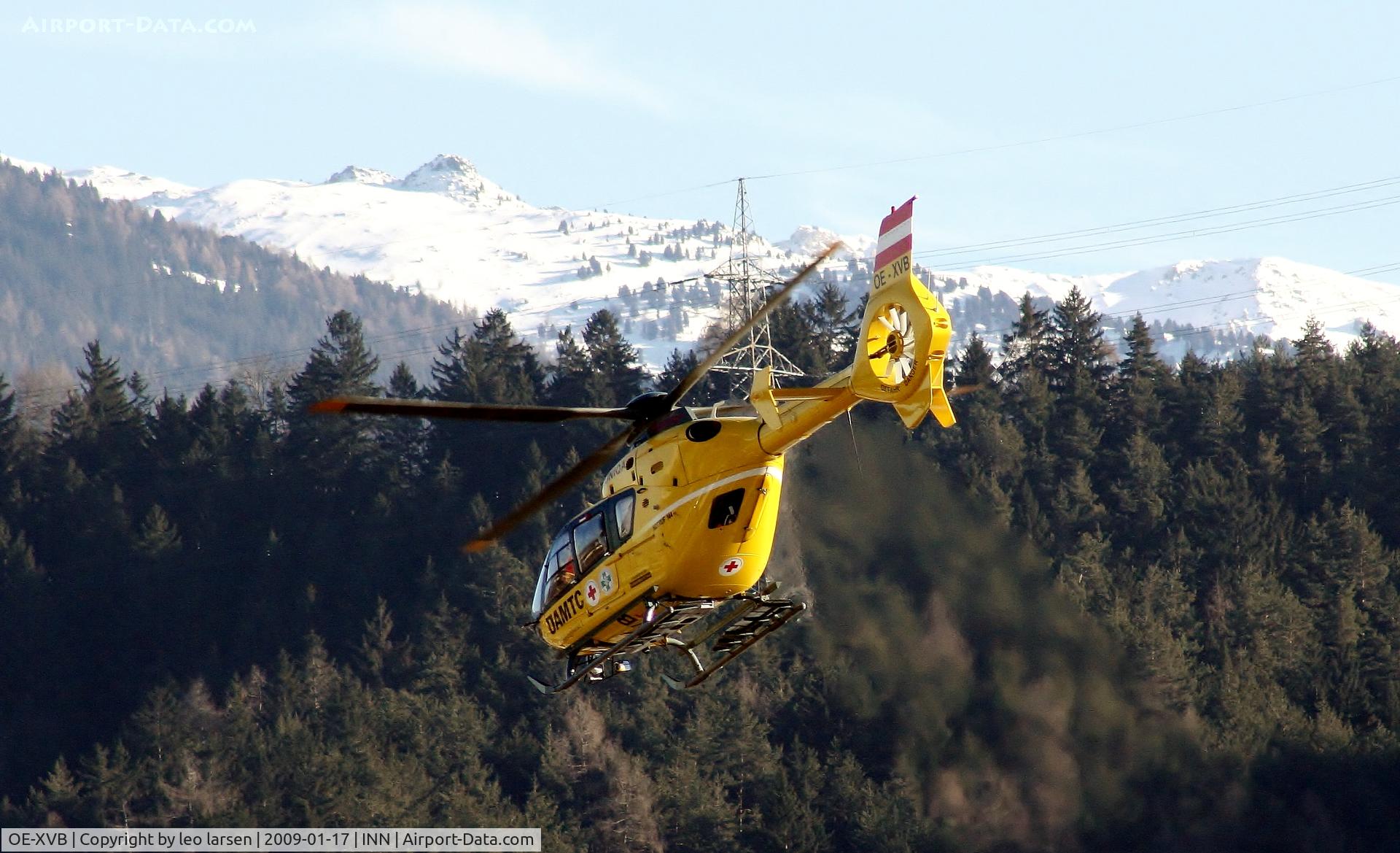 OE-XVB, 2007 Eurocopter EC-135T-2+ C/N 0633, Innsbruck 17.1.2009