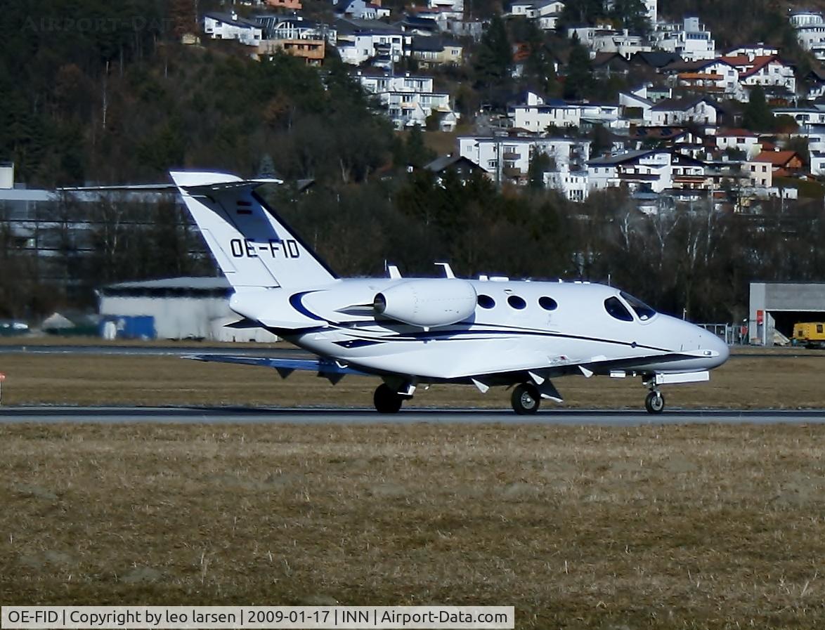 OE-FID, 2007 Cessna 510 Citation Mustang Citation Mustang C/N 510-0040, Innsbruck 17.1.2009