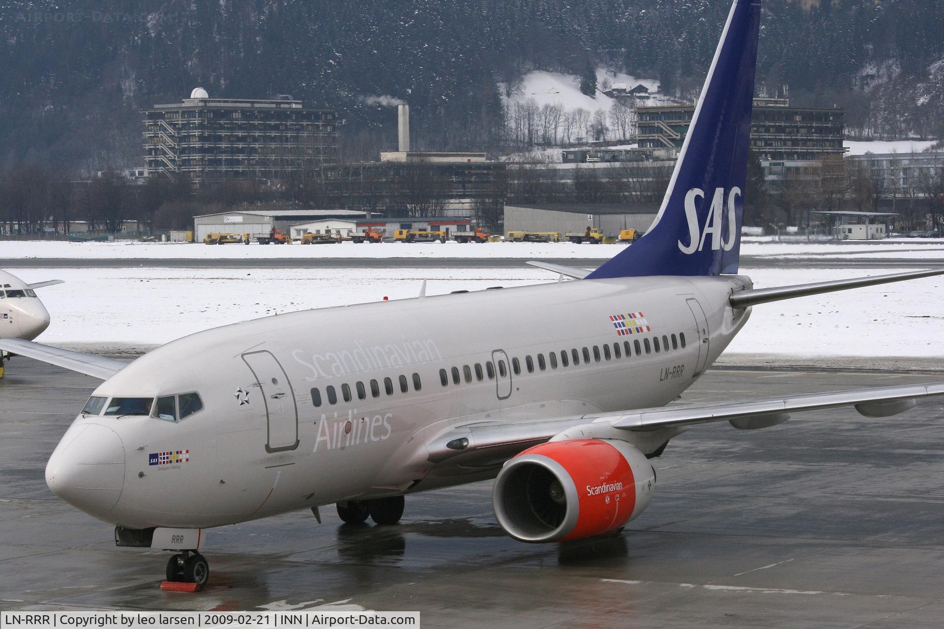 LN-RRR, 1999 Boeing 737-683 C/N 28309, Innsbruck 21.2.2009
