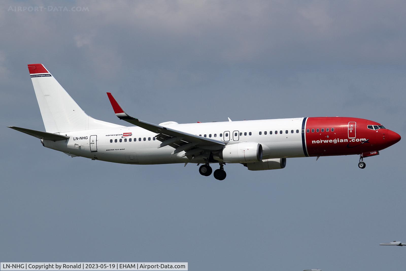 LN-NHG, 2015 Boeing 737-8JP C/N 41139, at spl