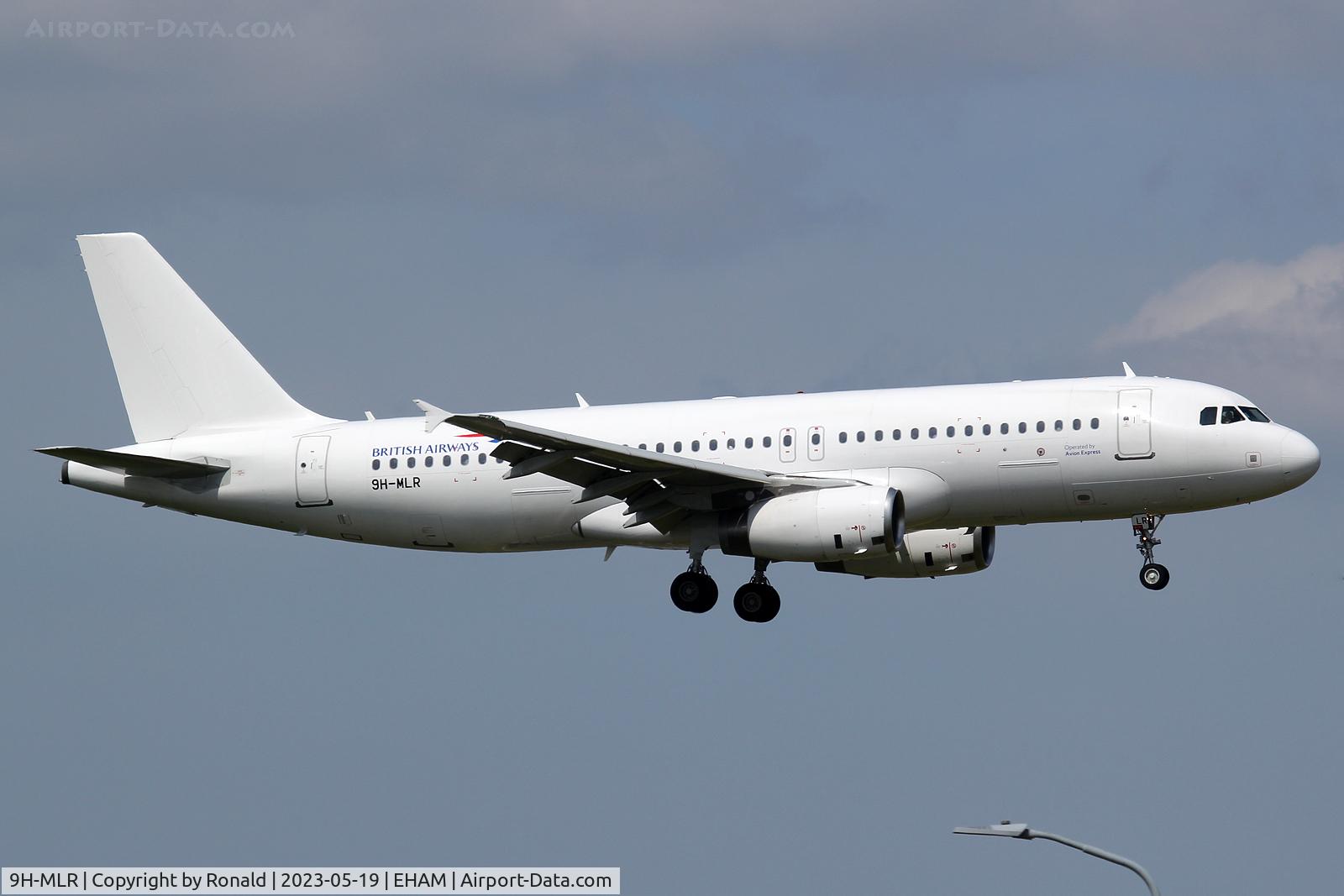9H-MLR, 2010 Airbus A320-232 C/N 4246, at spl