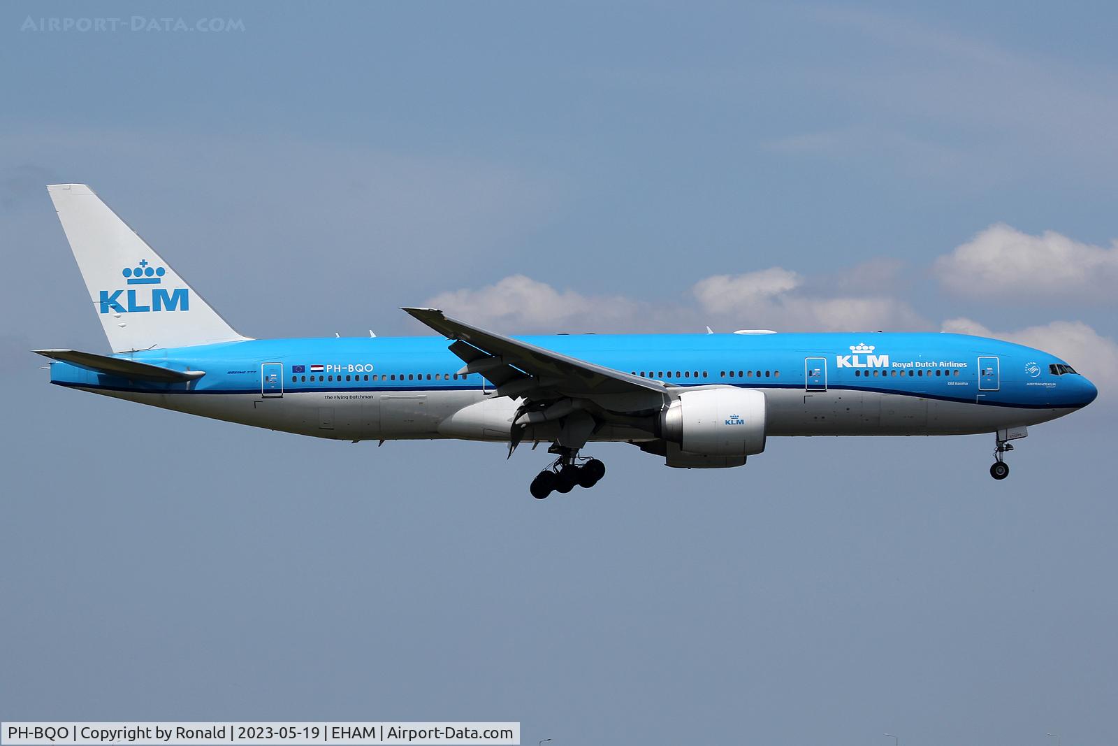 PH-BQO, 2007 Boeing 777-206/ER C/N 35295, at spl