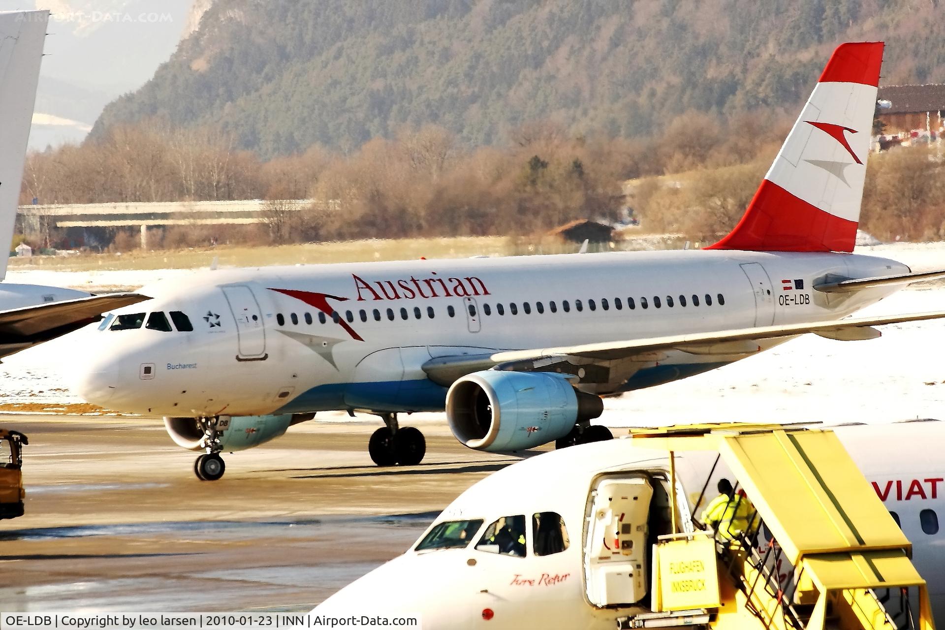 OE-LDB, 2004 Airbus A319-112 C/N 2174, Innsbruck 23.1.2010