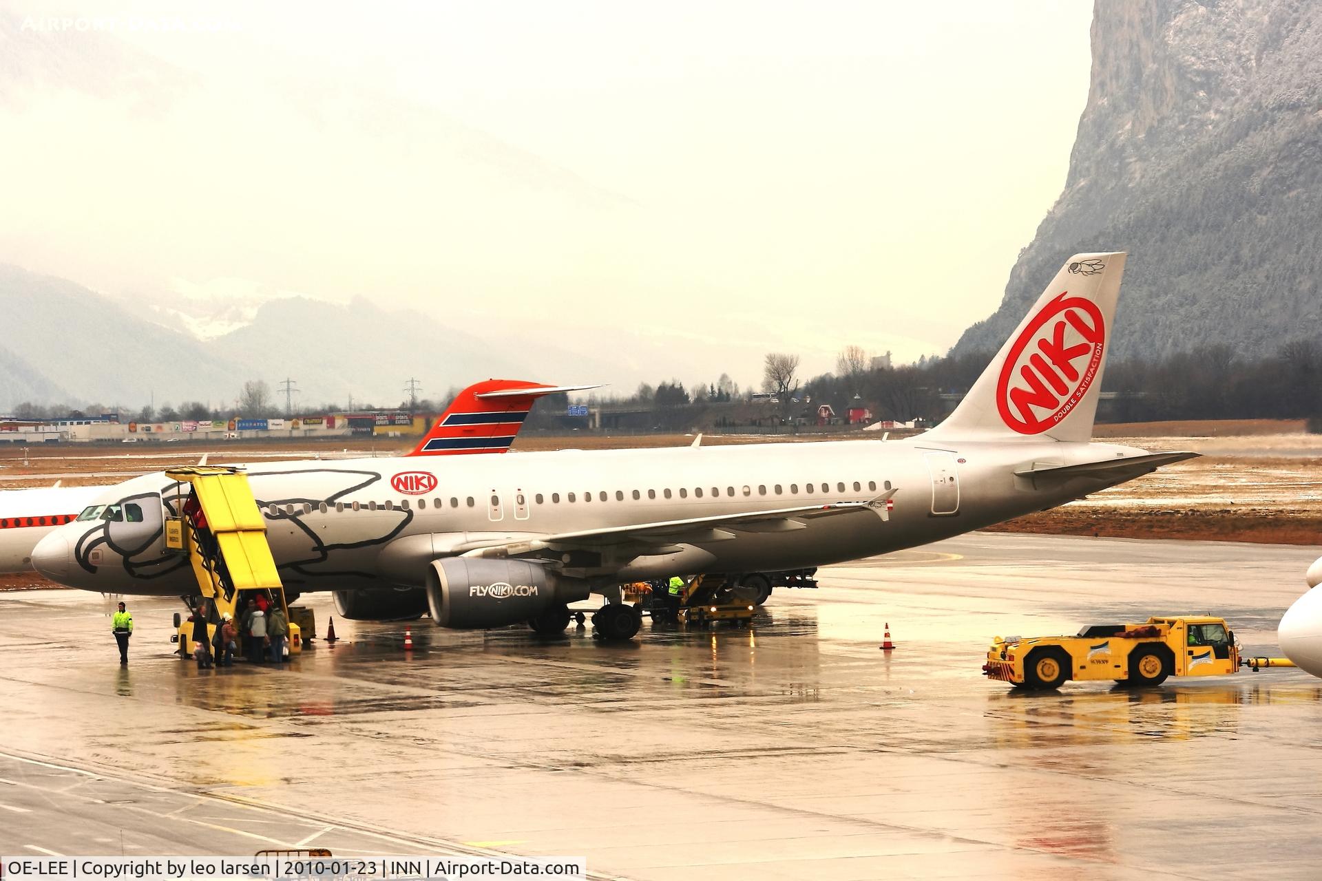 OE-LEE, 2006 Airbus A320-214 C/N 2749, Innsbruck 23.1.2010