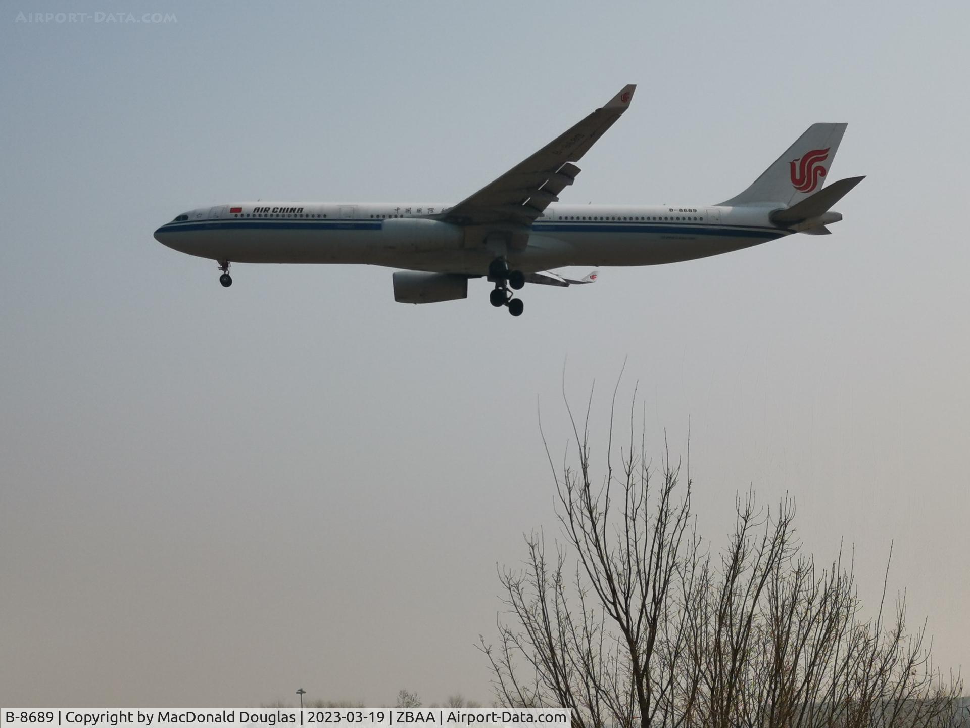 B-8689, 2017 Airbus A330-343 C/N 1786, PEK/ZBAA