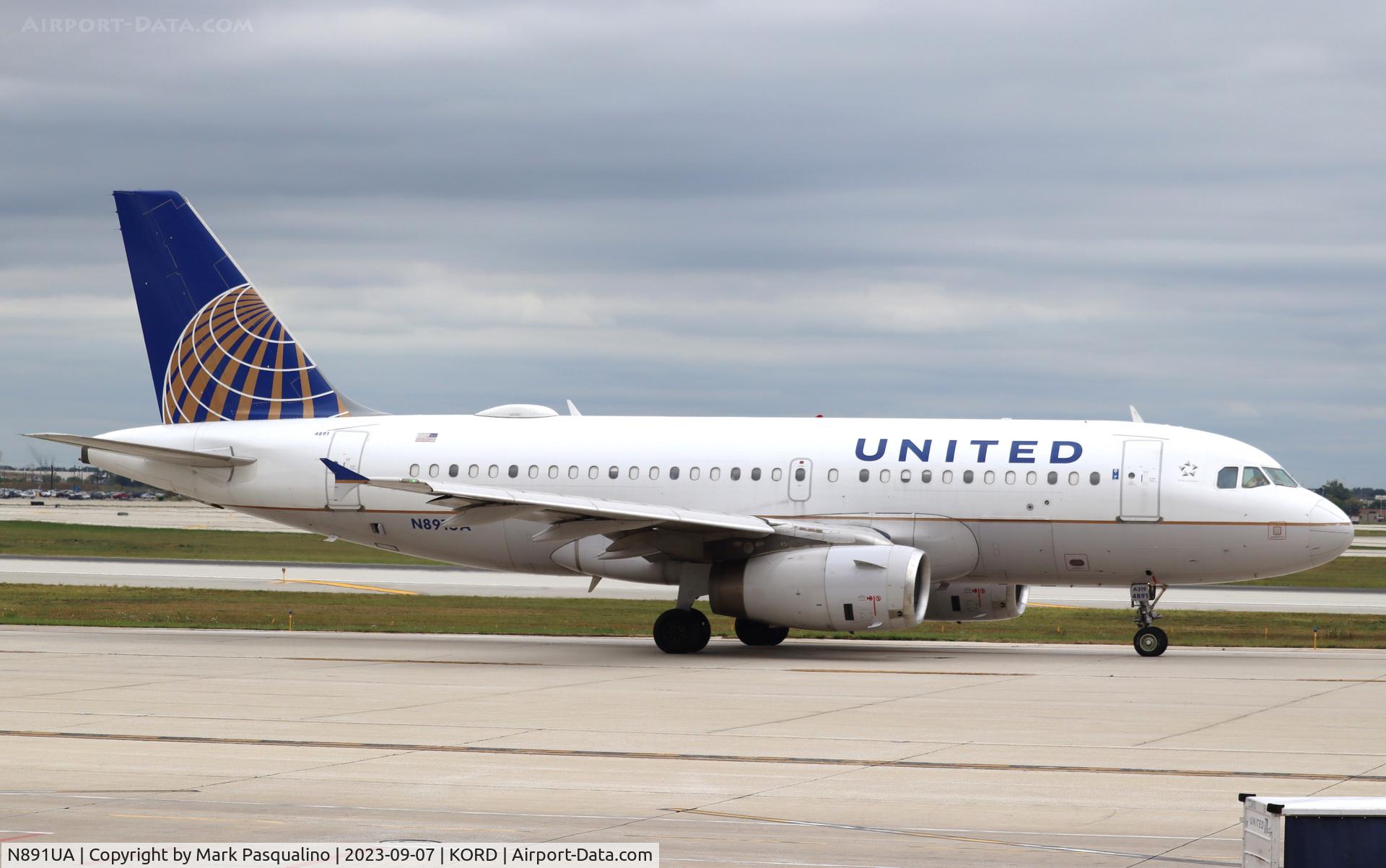 N891UA, 2006 Airbus A319-132 C/N 2901, Airbus A319-132
